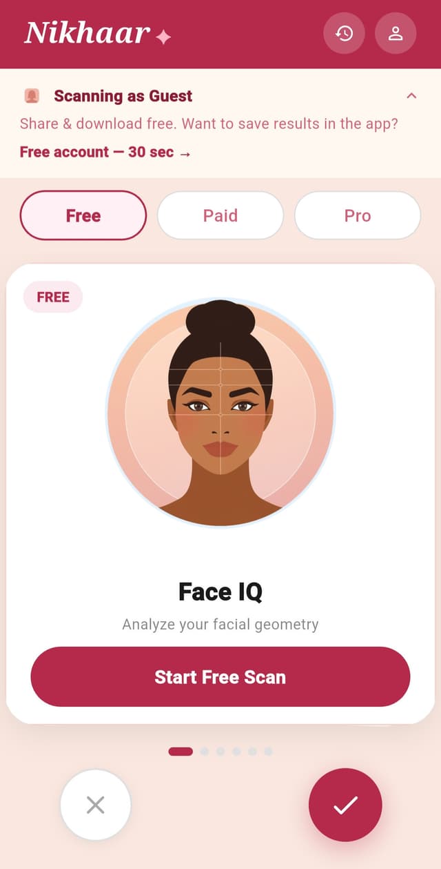 Guest scan mode